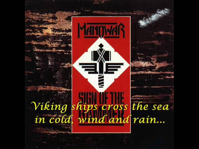 Постер Manowar - Sword In The Wind