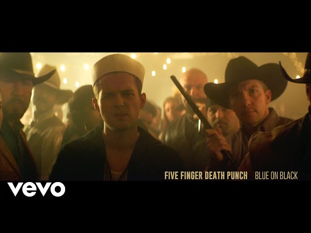 Постер Five Finger Death Punch - Blue on Black