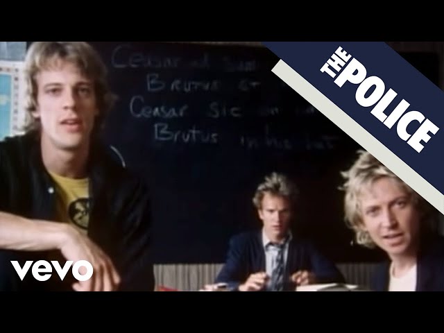 Постер Police - Dont Stand So Close To Me