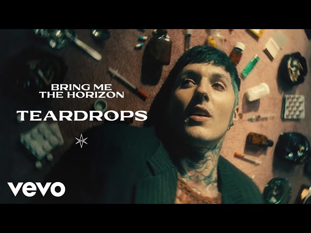 Постер Bring Me the Horizon - Teardrops