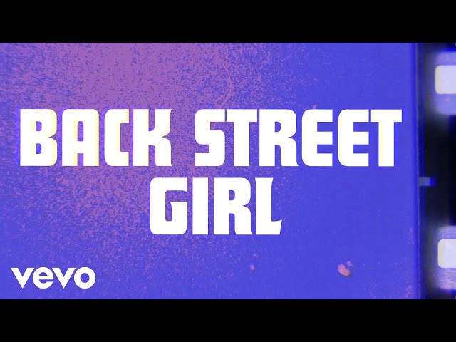 Постер Rolling Stones - Backstreet Girl