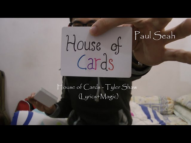 Постер Tyler Shaw - House Of Cards
