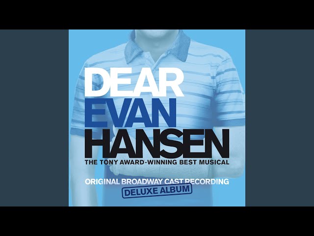 Постер Dear Evan Hansen - Obvious
