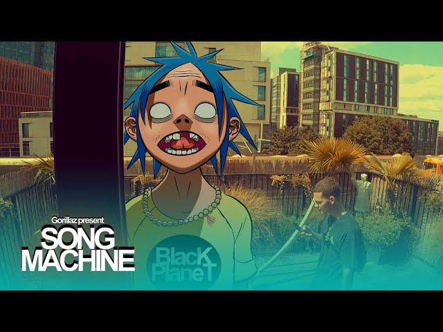 Постер Gorillaz - Momentary Bliss