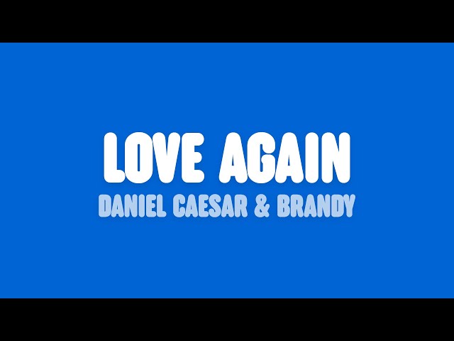 Постер Daniel Caesar - Love Again