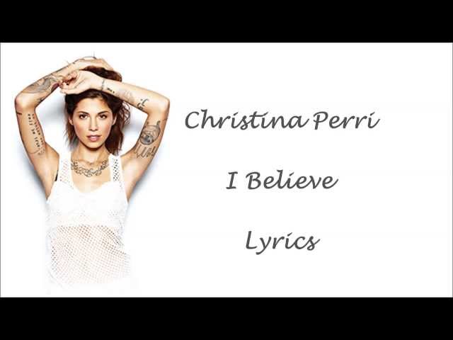 Постер Christina Perri - I Believe
