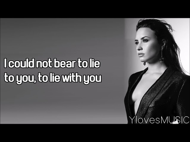 Постер Demi Lovato - You Don't Do It For Me Anymore