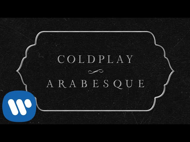 Постер Coldplay - Arabesque