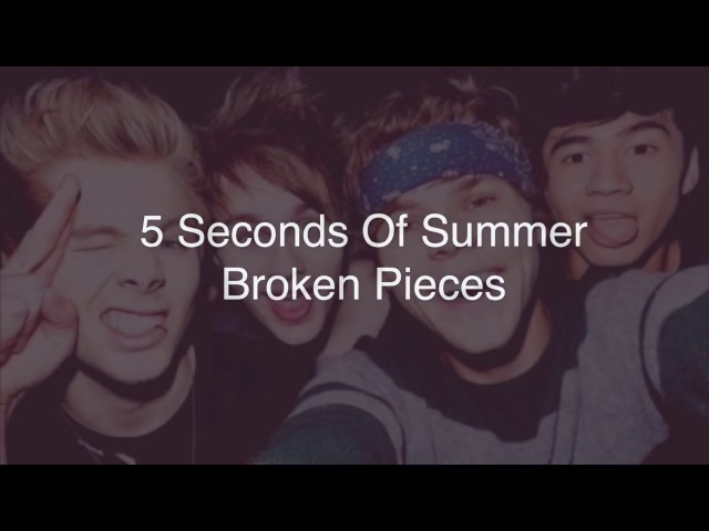 Постер 5 Seconds Of Summer - Broken Pieces