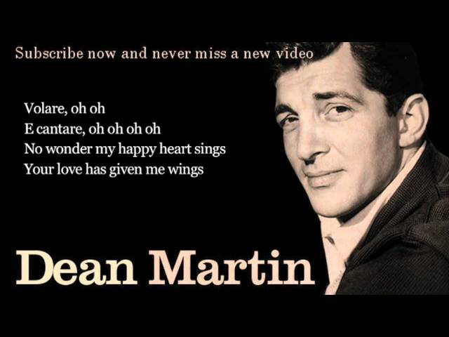 Постер Dean Martin - Volare
