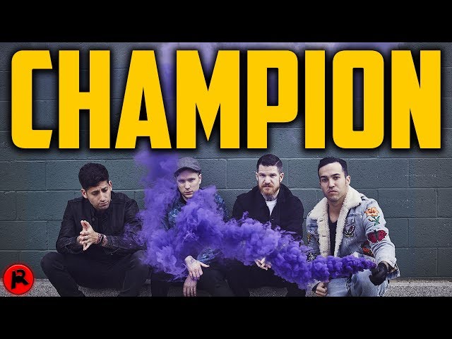 Постер Fall Out Boy - Champion