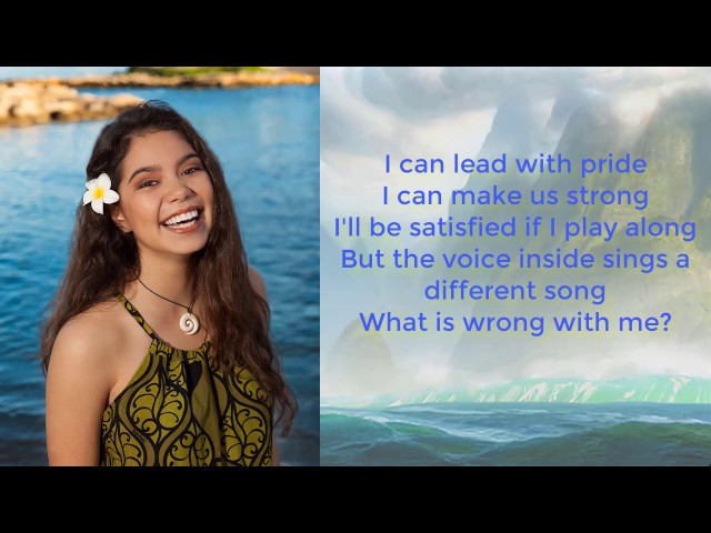 Постер Auli'i Cravalho - How Far I'll Go