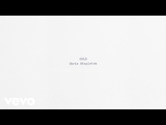 Постер Chris Stapleton - Cold
