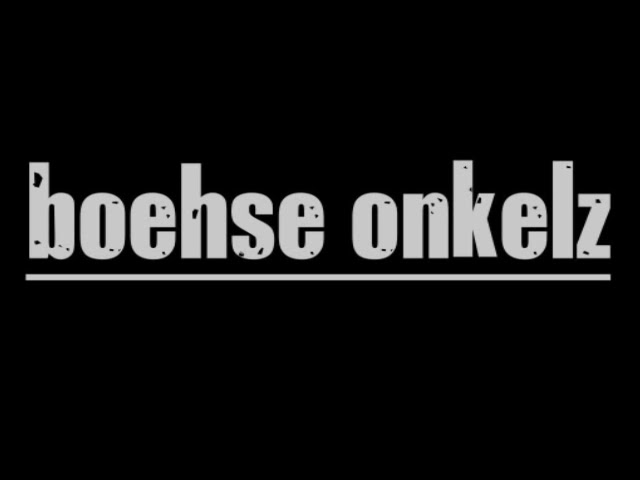 Постер Bohse Onkelz - Bin Ich Nur Gluecklich Wenn Es Schmerzt