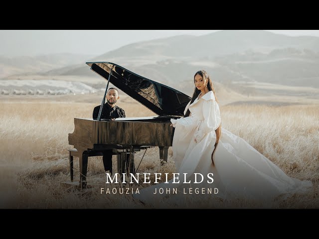 Постер FAOUZIA Feat JOHN LEGEND - Minefields