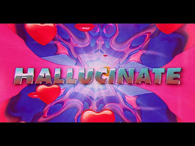 Постер Dua Lipa - Hallucinate
