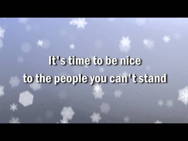 Постер Blink 182 - I Won't Be Home For Christmas