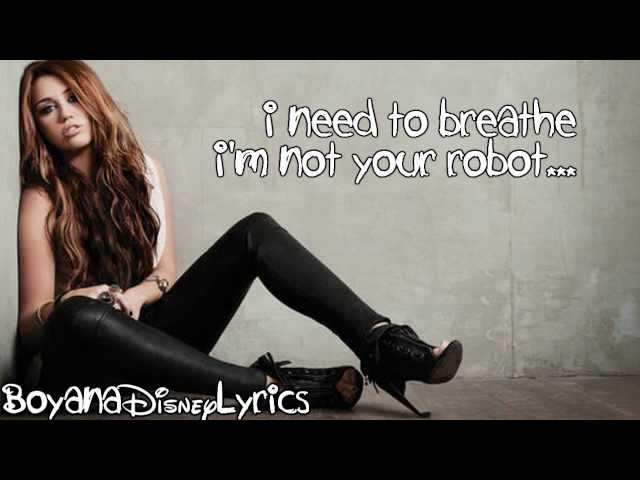 Постер Miley Cyrus - Robot