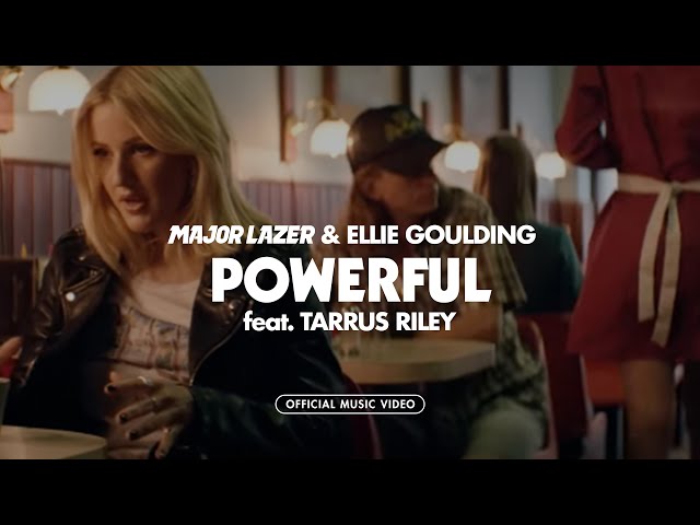 Постер Major Lazer Ft Ellie Goulding - Powerful