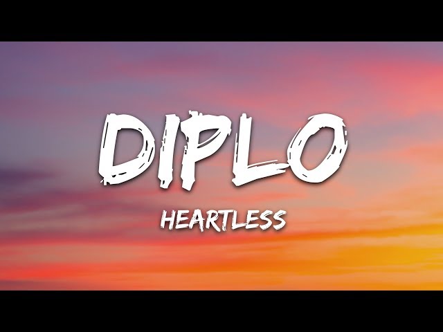 Постер Diplo - Heartless