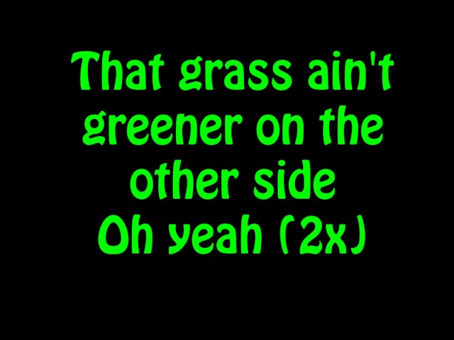 Постер Chris Brown - Grass Ain't Greener