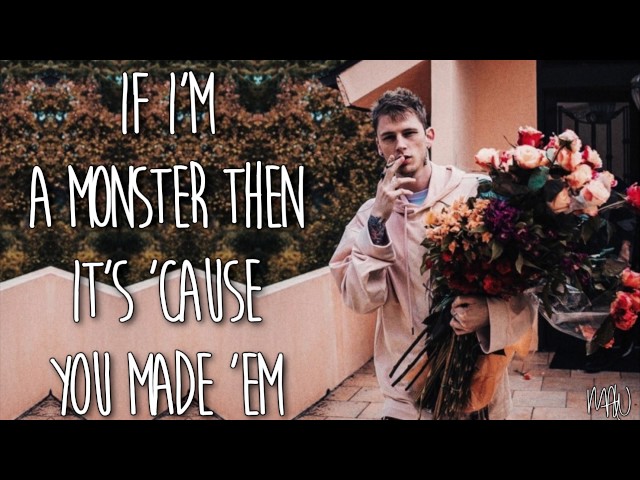 Постер Machine Gun Kelly - Rehab